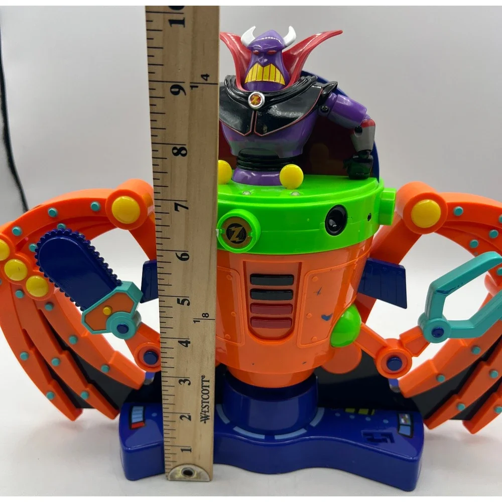 Disney Pixar Toy Story Zurg Spaceship Playset Lights Sounds Figure Working Toy
